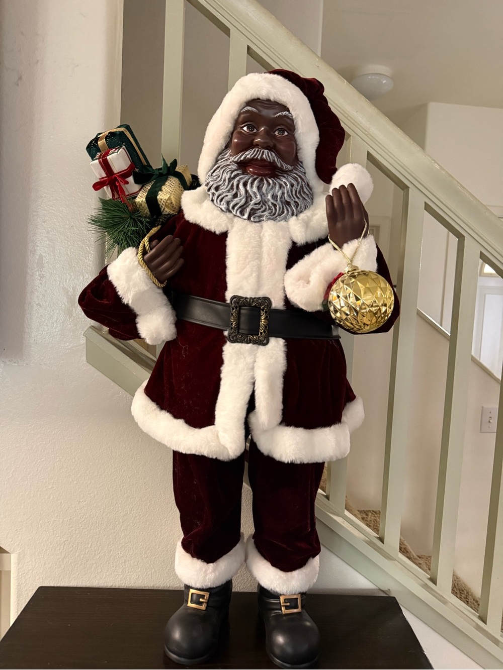 African American Santa